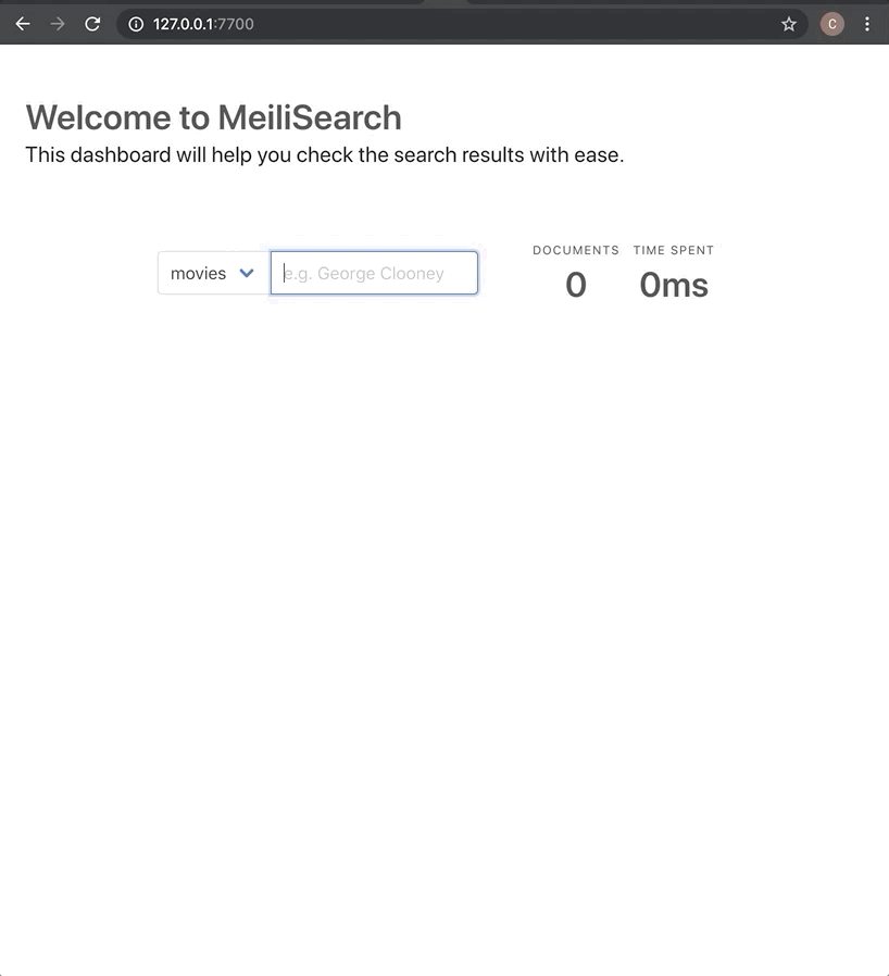 MeiliSearch Demo
