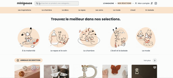 Minipouce.fr marketplace
