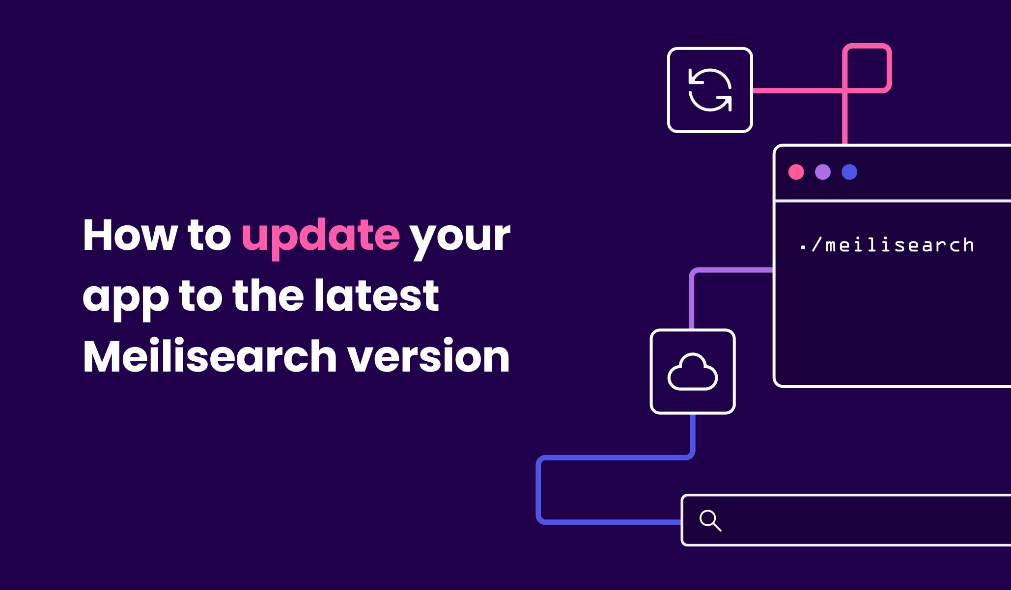 How to update your app to the latest Meilisearch version