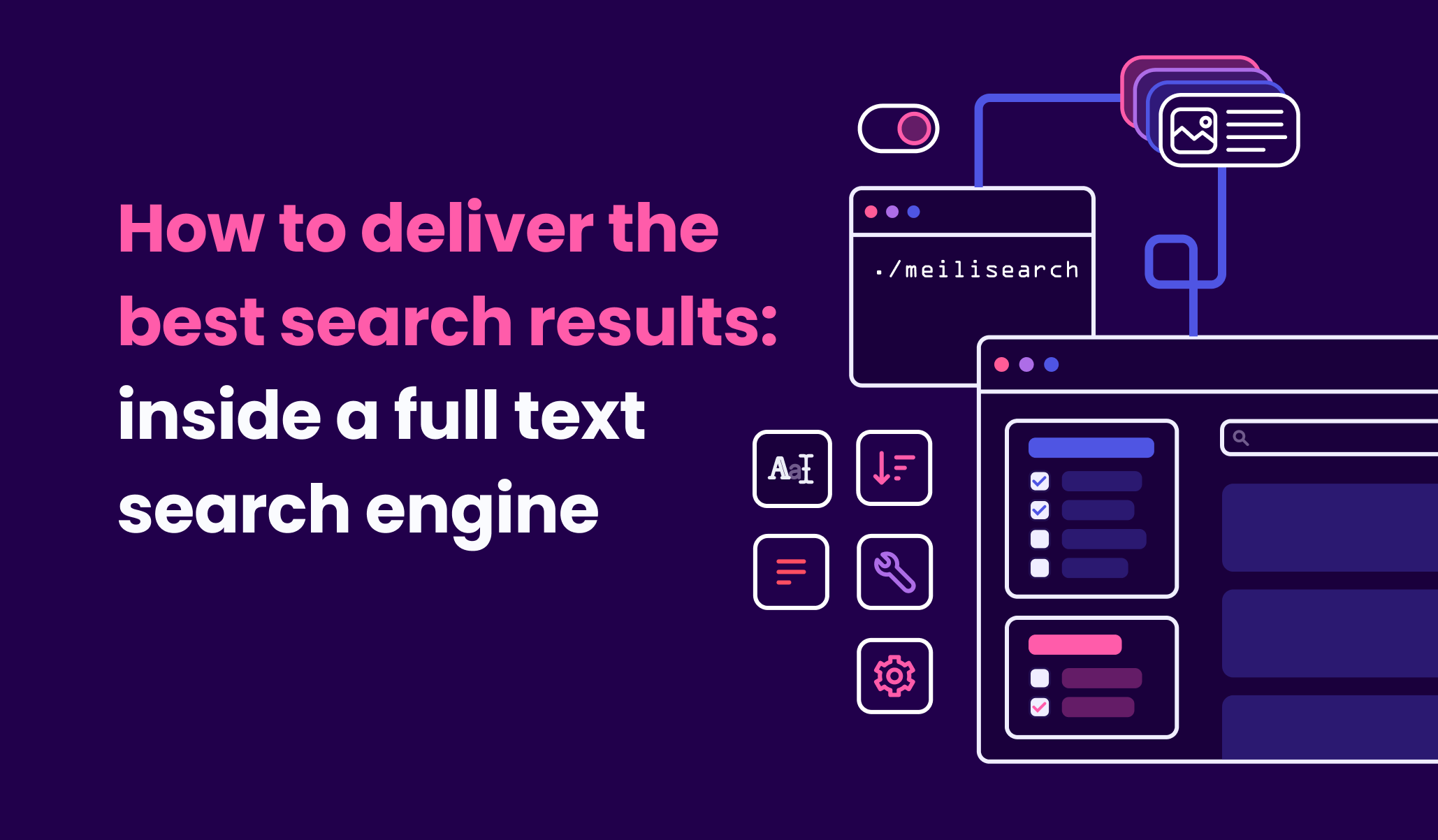 How to deliver the best search results: inside a full text search engine