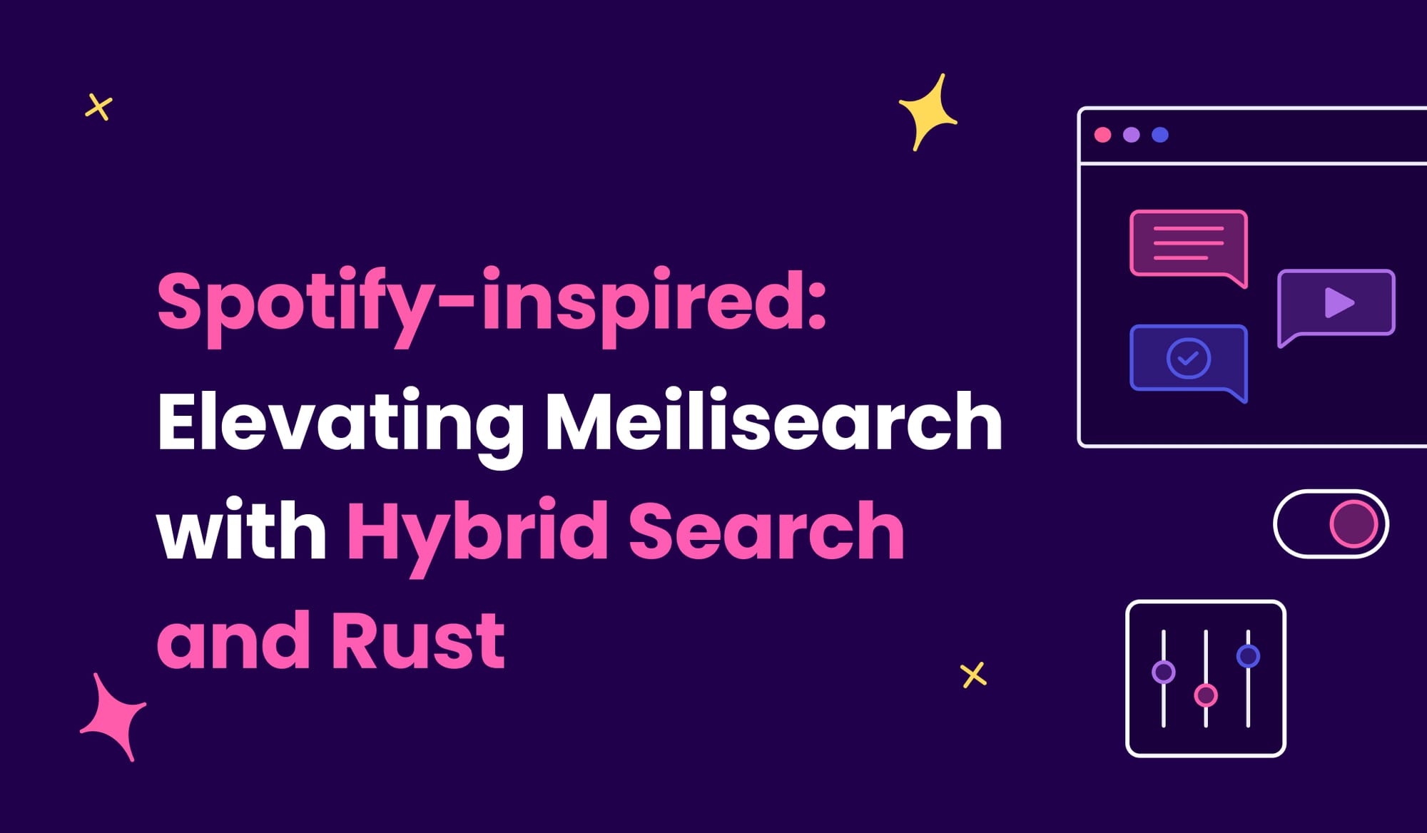 Spotify-Inspired: Elevating Meilisearch with Hybrid Search and Rust