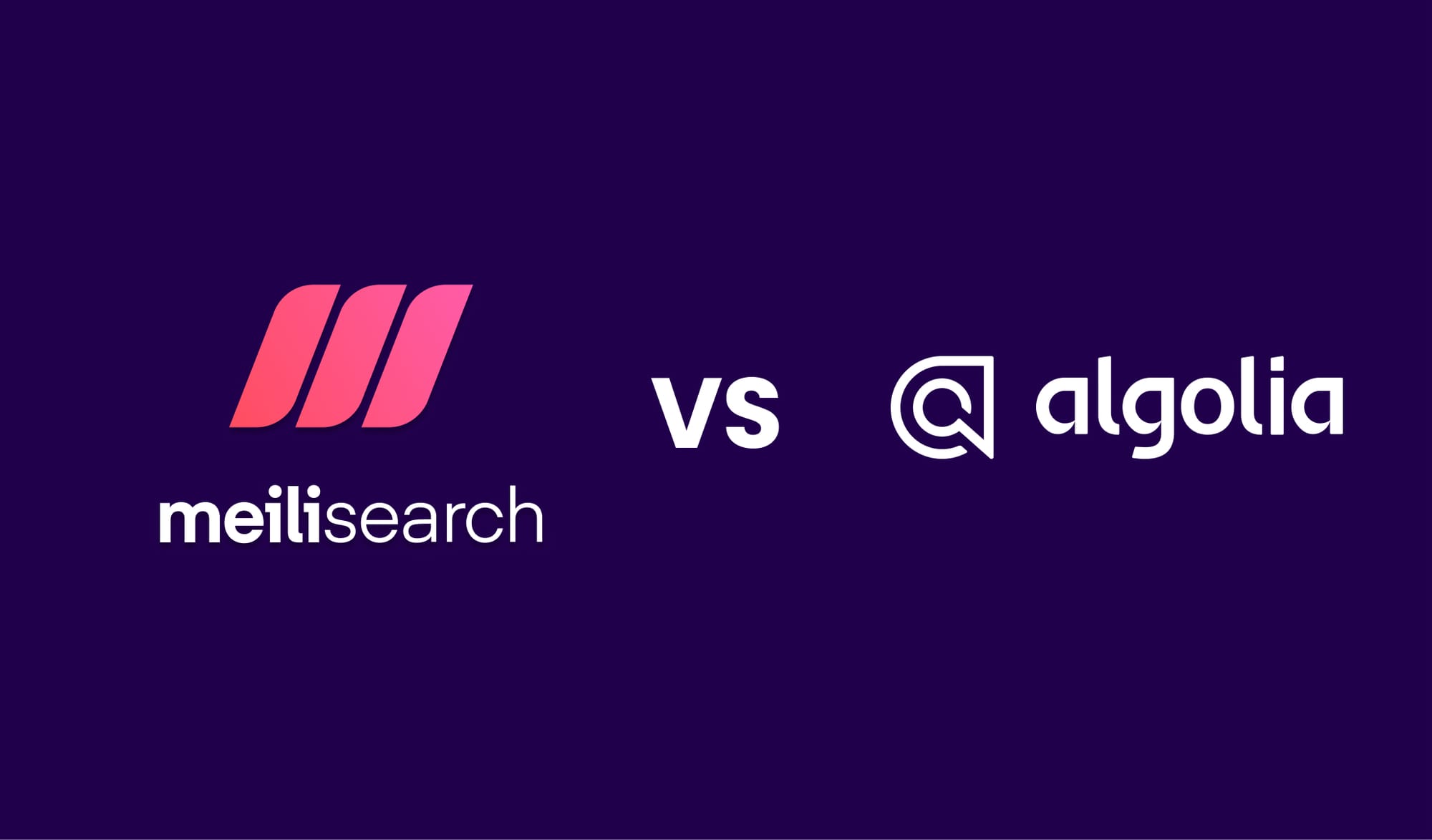 Meilisearch vs Algolia