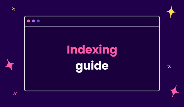 Indexing optimization guide